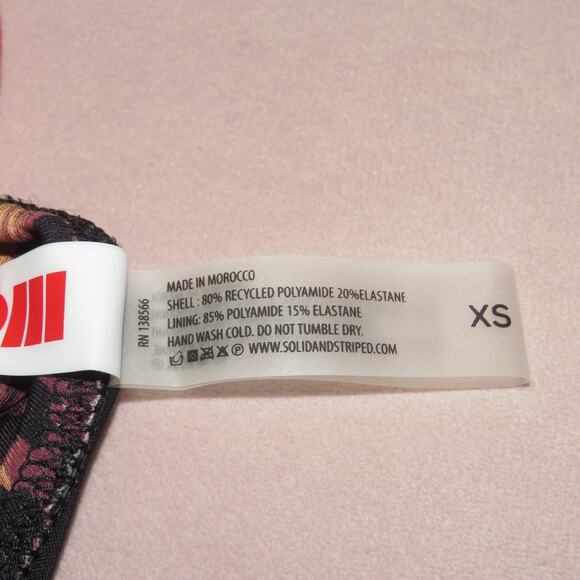 Solid & Striped Annie Leopard Print Belted High Waist Two Piece Swim Set - Picture 7 of 8